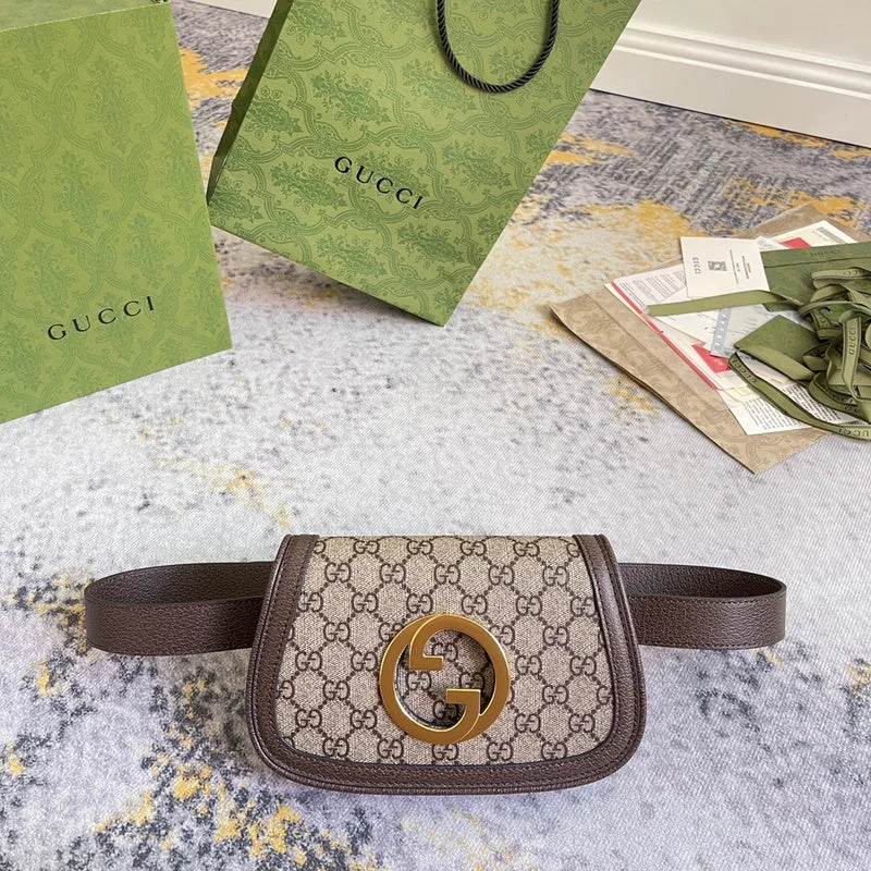 Women Gucci bags with a front - flap pocket for quick - access itemsBC - GUCCI BAG - 1987