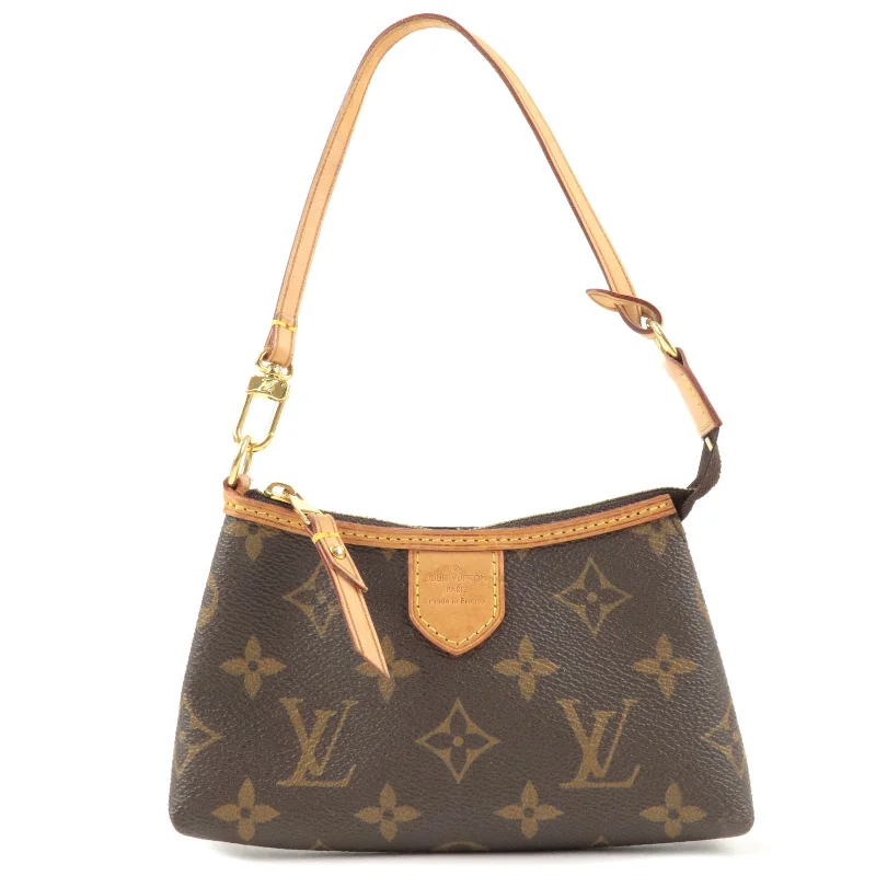 Louis Vuitton Twist bags with a crystal - embellished LV - turnlockLouis Vuitton Monogram Mini Pochette Delightful Pouch M40309