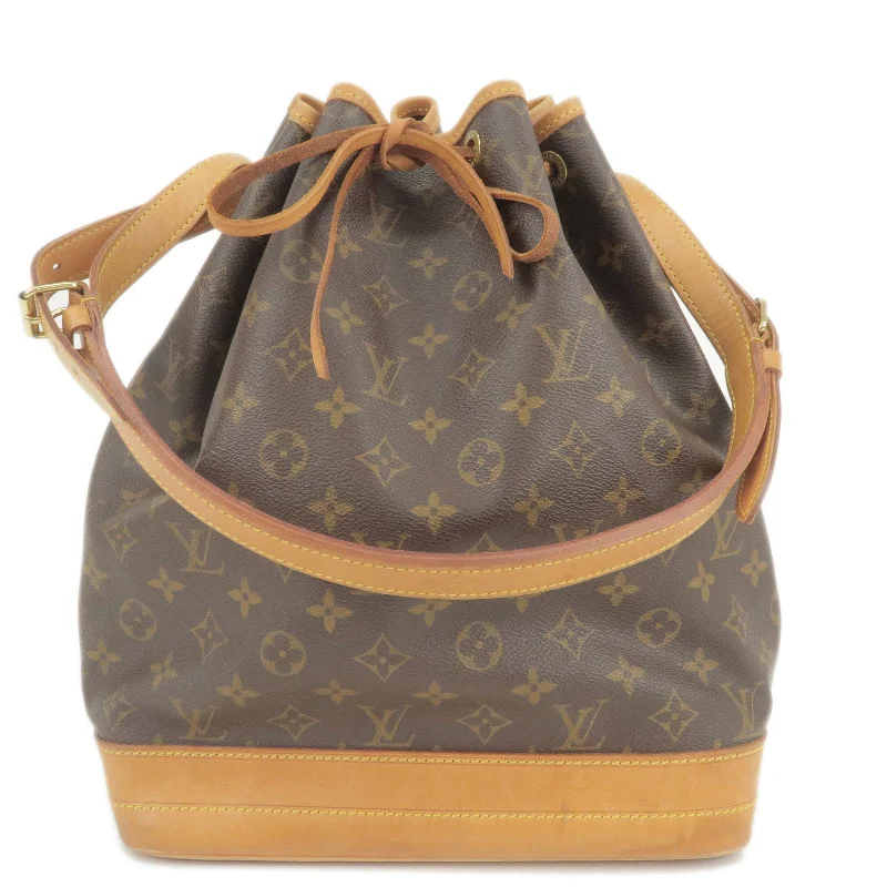 Louis Vuitton Petite Malle bags with a hard - shell structure for uniquenessLouis Vuitton Monogram Noe Shoulder Bag Hand Bag M42224