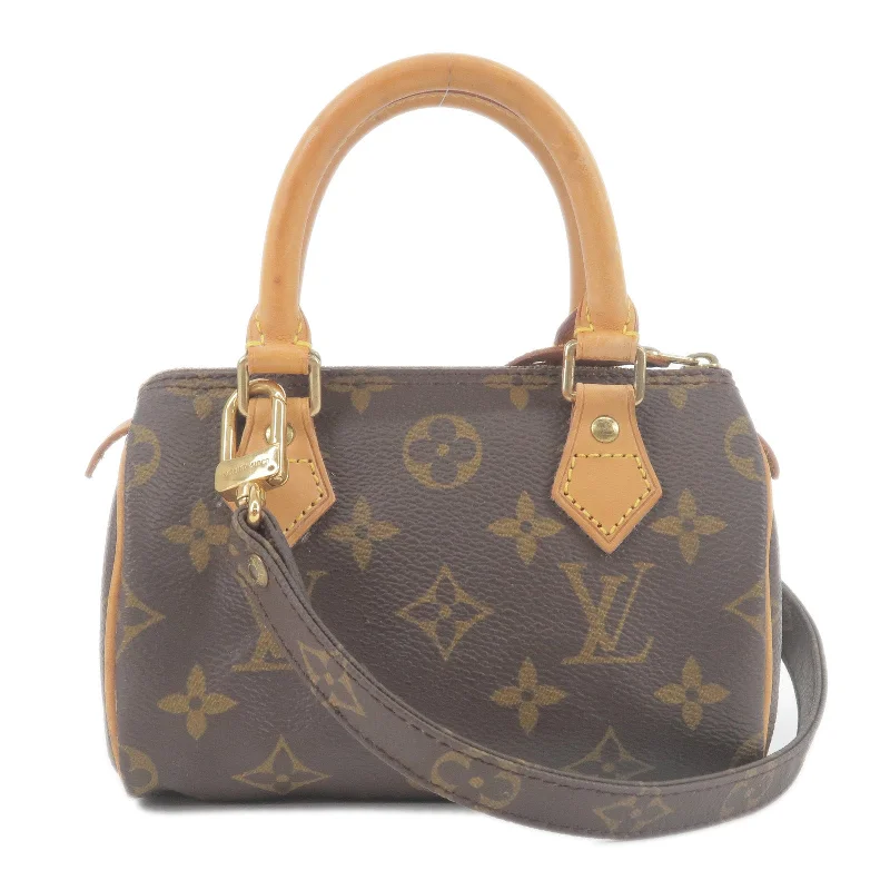 Louis Vuitton Twist bags with a snakeskin - effect panel for a bold lookLouis Vuitton Monogram Mini Speedy Bag & Strap M41534 J75010