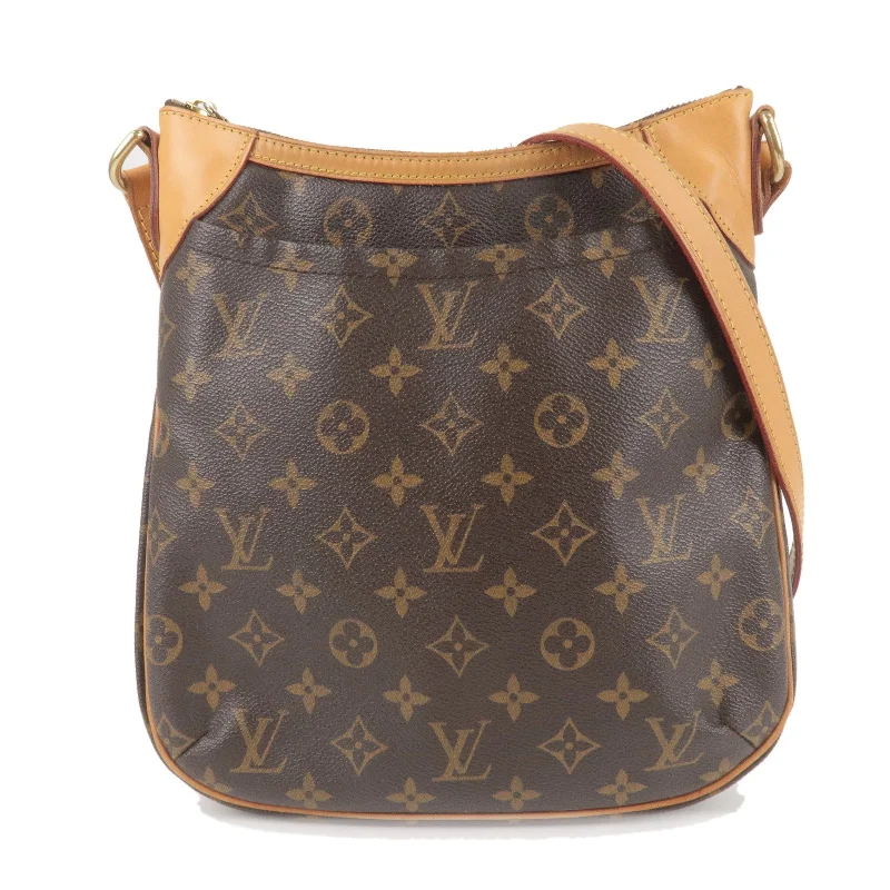 Louis Vuitton Petite Malle bags with a hard - shell structure for uniquenessLouis Vuitton Monogram Odeon PM Crossbody Shoulder Bag M56390