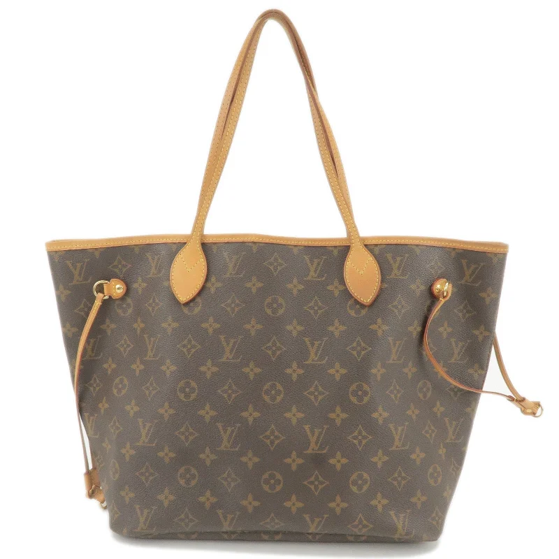 Ladies Louis Vuitton Capucines bags with a detachable shoulder strapLouis Vuitton Monogram Neverfull MM Tote Bag Hand Bag M40156