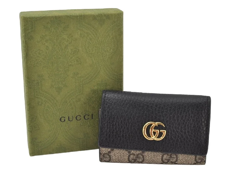 Ladies Gucci Dionysus bags in a pastel colorAuth GUCCI GG Marmont 6 Hooks Key Case GG PVC Leather 456118 Brown Box 4654K