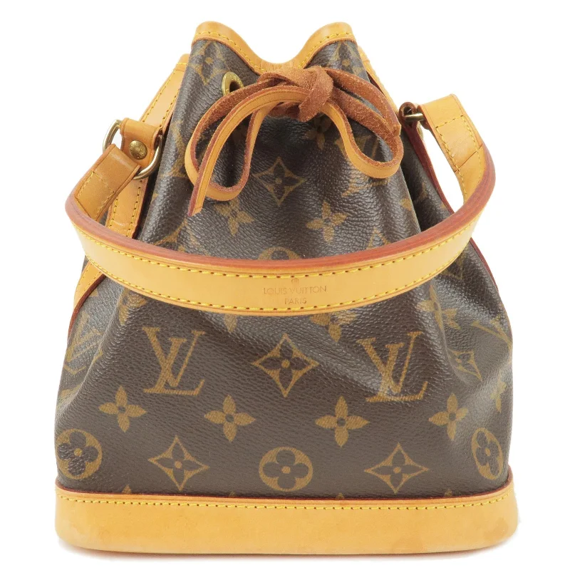 Louis Vuitton Speedy bags in monogram canvas for a classic lookLouis Vuitton Monogram Mini Noe Shoulder Bag M42227