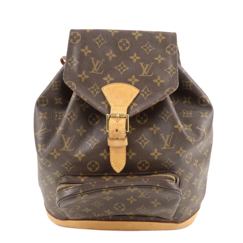 Louis Vuitton Alma bags with a detachable shoulder strap for versatilityLouis Vuitton Monogram Montsouris GM Back Pack Brown M51135