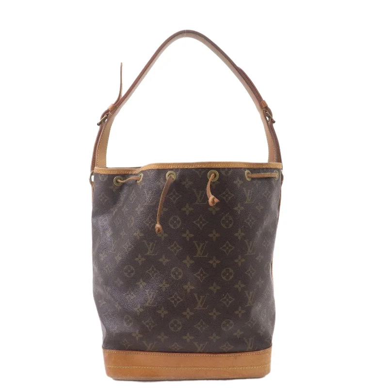 Louis Vuitton Alma bags featuring the signature top - handle designLouis Vuitton Monogram Noe Shoulder Bag Hand Bag Brown M42224