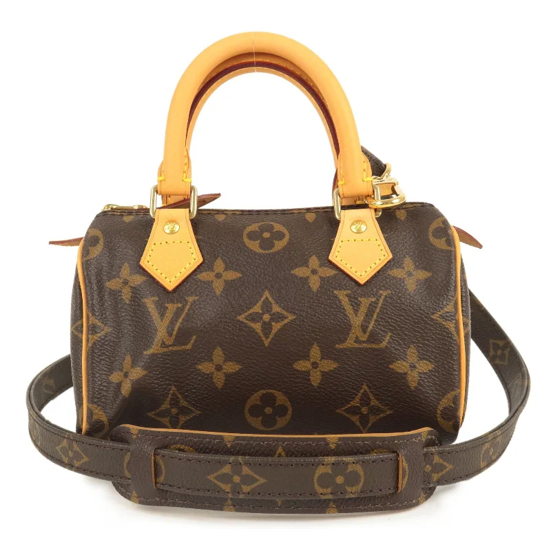 Louis Vuitton backpacks with a multi - pocket organization for functionalityLouis Vuitton Monogram Mini Speedy Boston Bag Strap M41534 J75011