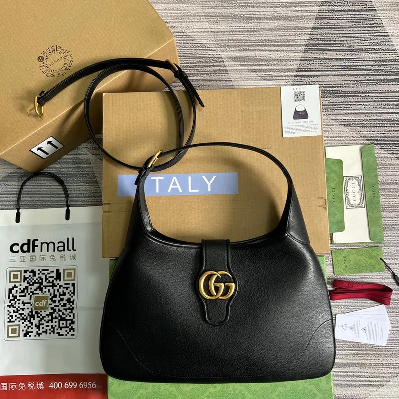 Women Gucci Sylvie bags with a monogram - embossed leatherBC - GUCCI BAG - 197