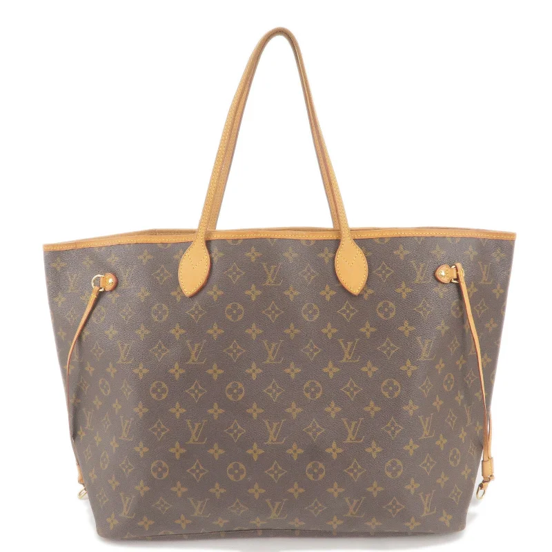 Ladies Louis Vuitton Capucines bags with a detachable shoulder strapLouis Vuitton Monogram Neverfull GM Tote Bag M40157