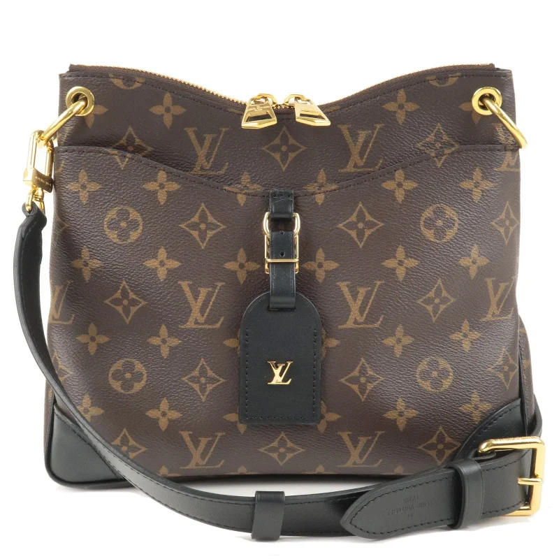 Louis Vuitton tote bags with a spacious interior and multiple pocketsLouis Vuitton Monogram Odeon NMPM Crossbody Bag Noir M45353