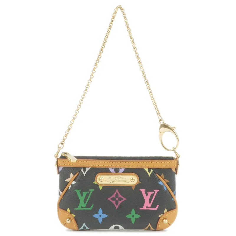 Medium - sized Louis Vuitton tote bags for work and shoppingLouis Vuitton Monogram Multicolor Pochette Milla PM M60099