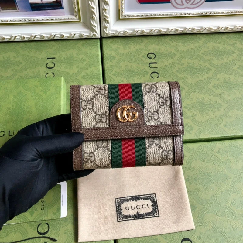 Women Gucci bags with a snap - button closure and a decorative charmWF - Gucci Bags - 12114