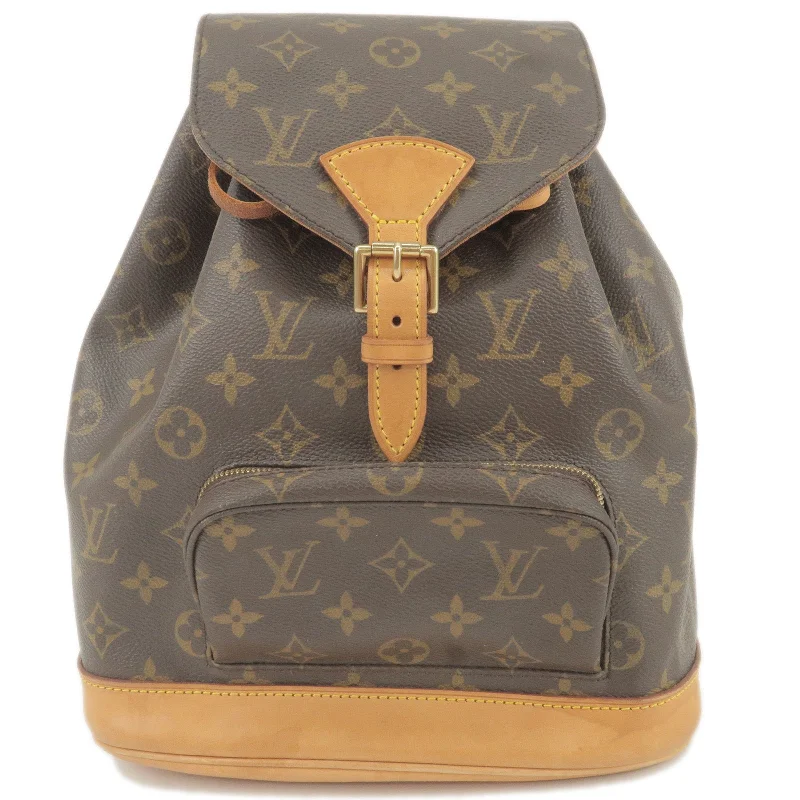 Louis Vuitton Alma bags with a detachable shoulder strap for versatilityLouis Vuitton Monogram Montsouris MM Back Pack Bag M51136