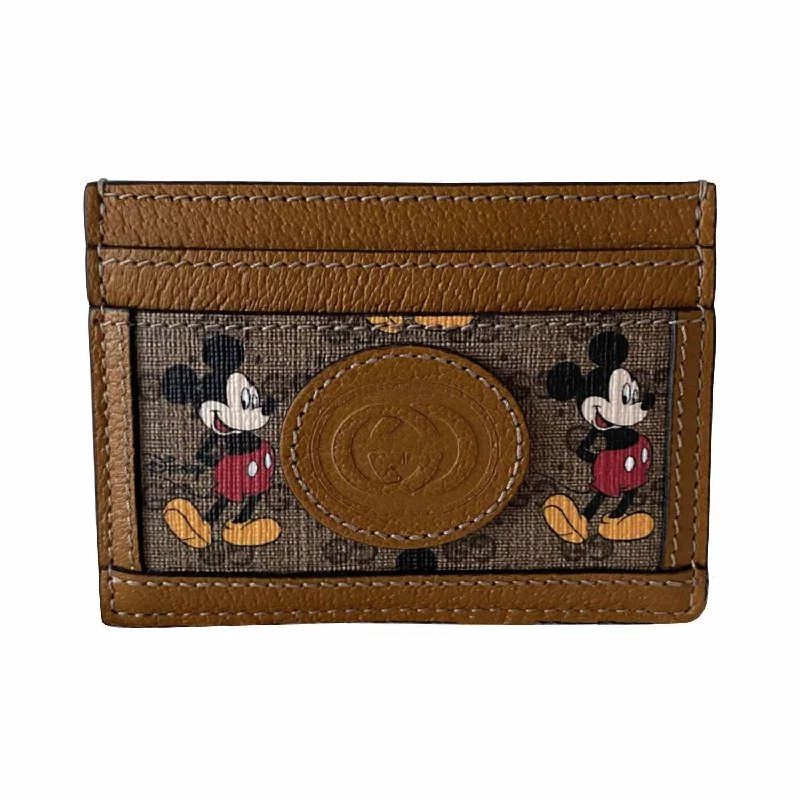 Gucci handbags for women with a beaded trimGucci Limited Edition Gucci x Disney Card Holder