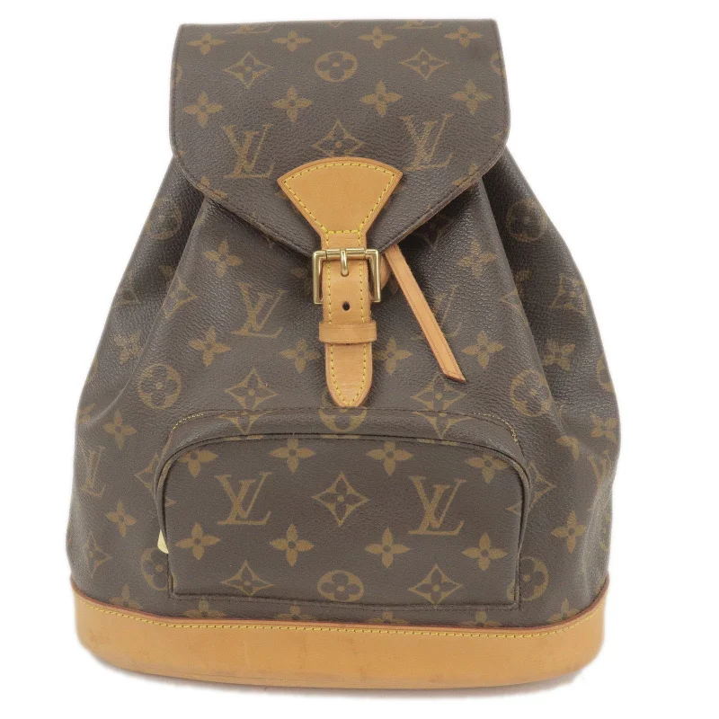 Louis Vuitton Neverfull bags with large capacity for everyday essentialsLouis Vuitton Monogram Montsouris MM Back Pack Bag M51136