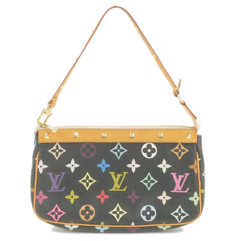 Louis Vuitton Speedy bags in monogram canvas for a classic lookLouis Vuitton Monogram Multi Color Pochette Accessoires M92648