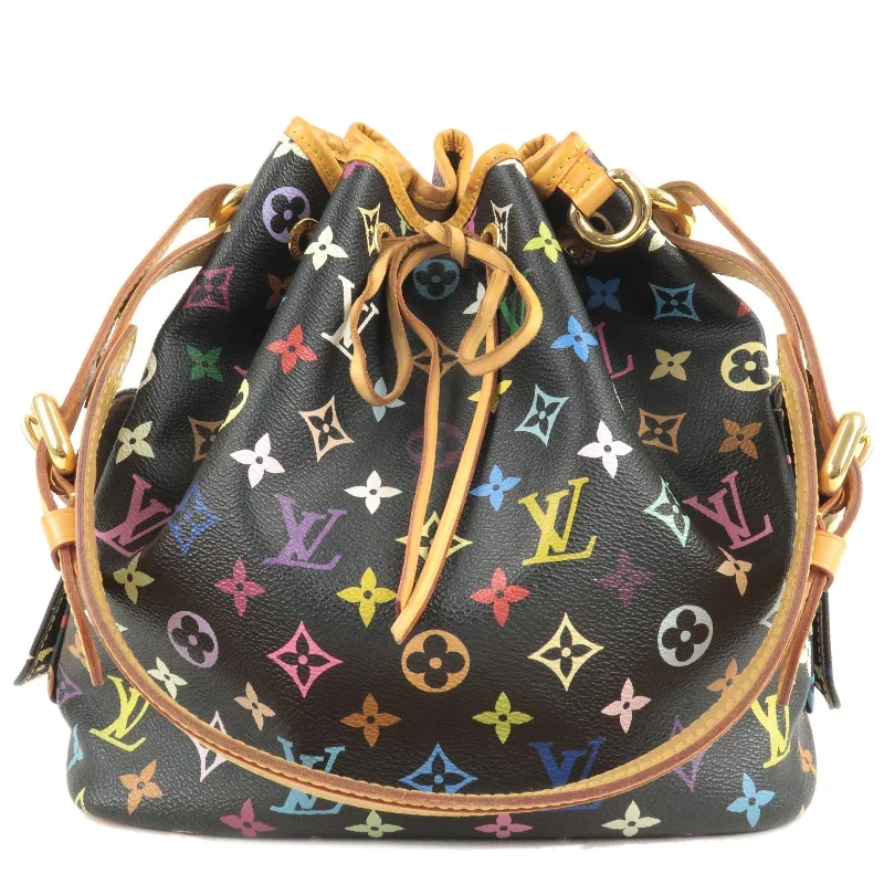 Louis Vuitton Neverfull bags with large capacity for everyday essentialsLouis Vuitton Monogram Murakami Multi Color Petit Noe Bag M42230