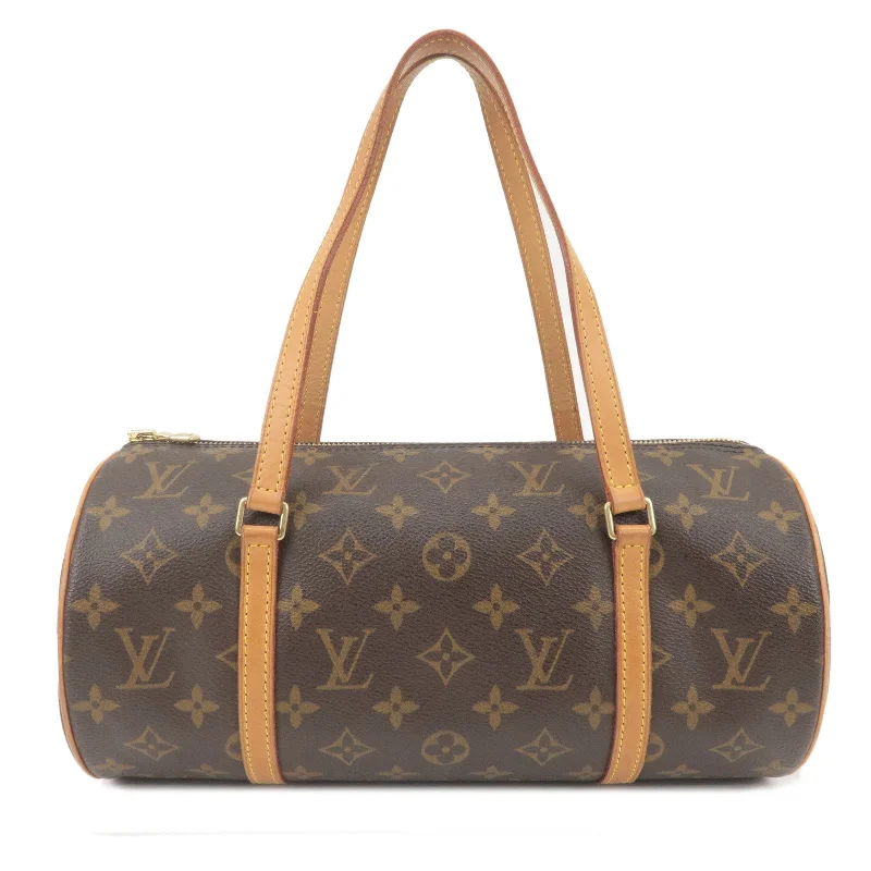 Louis Vuitton crossbody bags with a keychain holder for practicalityLouis Vuitton Monogram Papillon 30 Hand Bag Brown M51385