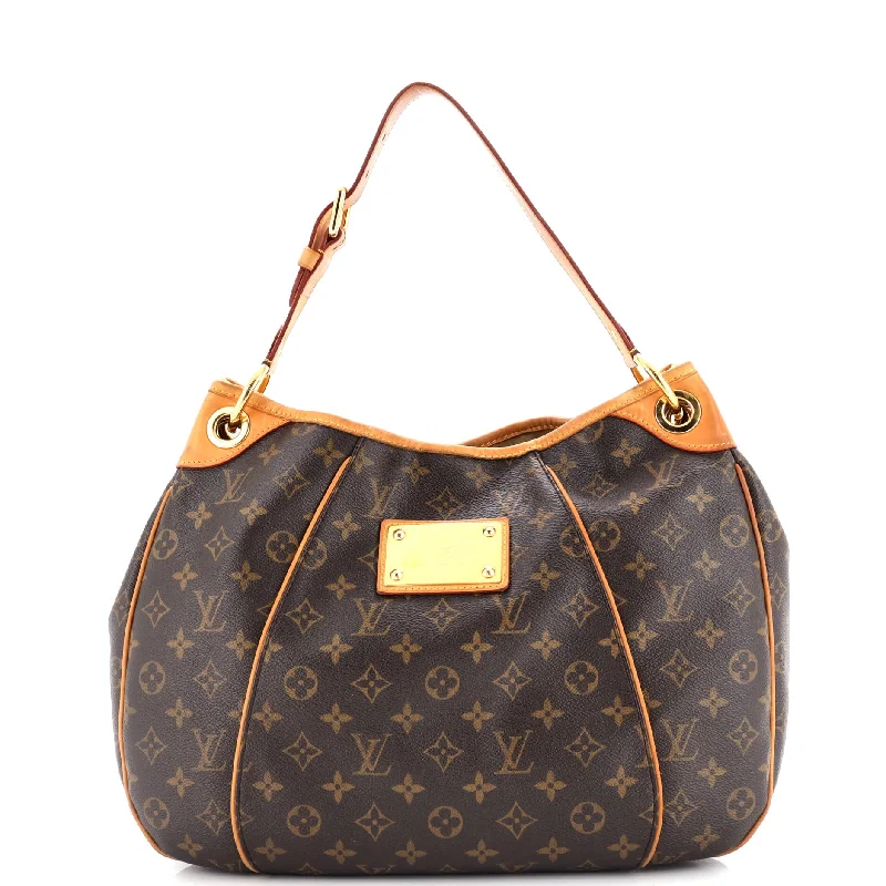 Louis Vuitton tote bags with a double - handle and shoulder - strap optionGalliera Handbag Monogram Canvas PM