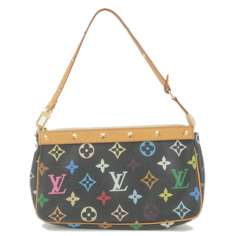 Louis Vuitton Alma bags featuring the signature top - handle designLouis Vuitton Monogram Multi Color Pochette Accessoires M92648