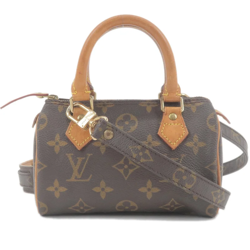 Ladies Louis Vuitton Capucines bags with a detachable shoulder strapLouis Vuitton Monogram Mini Speedy & Strap M41534 J75011