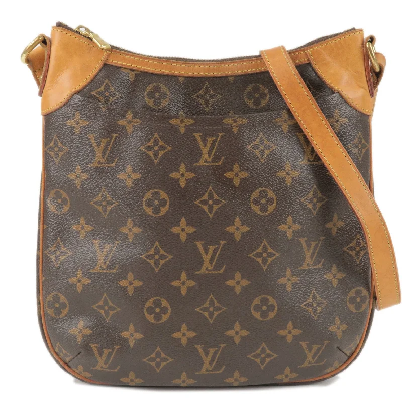 Ladies Louis Vuitton Capucines bags with a detachable shoulder strapLouis Vuitton Monogram Odeon PM Shoulder Bag Crossbody Bag M56390