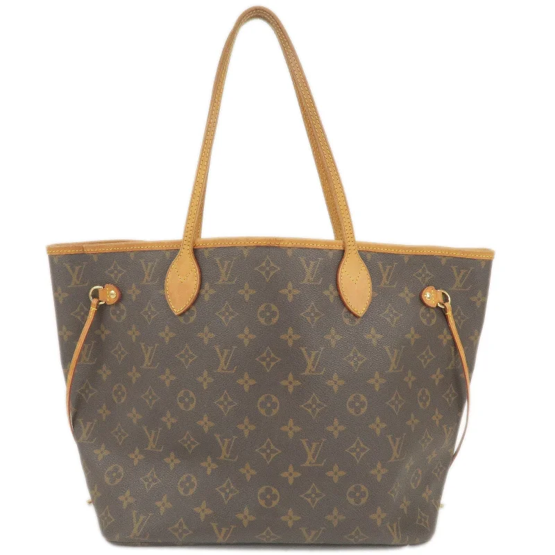 Ladies Louis Vuitton Petite Malle bags with a star - shaped charm for cutenessLouis Vuitton Monogram Neverfull MM Tote Bag Hand Bag M40156