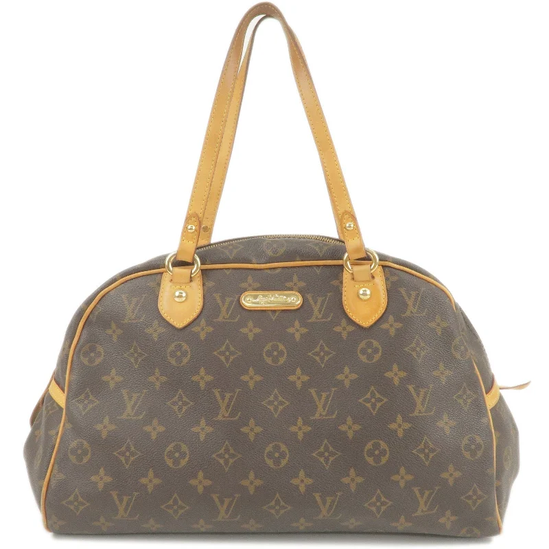 Louis Vuitton Twist bags with the iconic LV - turnlock closureLouis Vuitton Monogram Montorgueil GM Shoulder Bag M95566