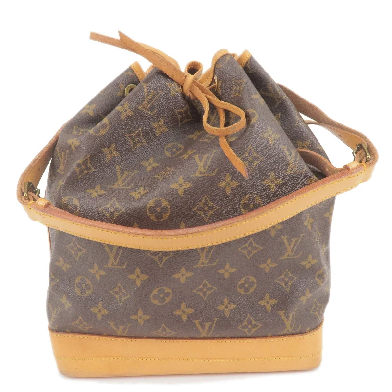 Louis Vuitton Alma bags with a monogram - embossed leather surfaceLouis Vuitton Monogram Noe Shoulder Bag Hand Bag M42224