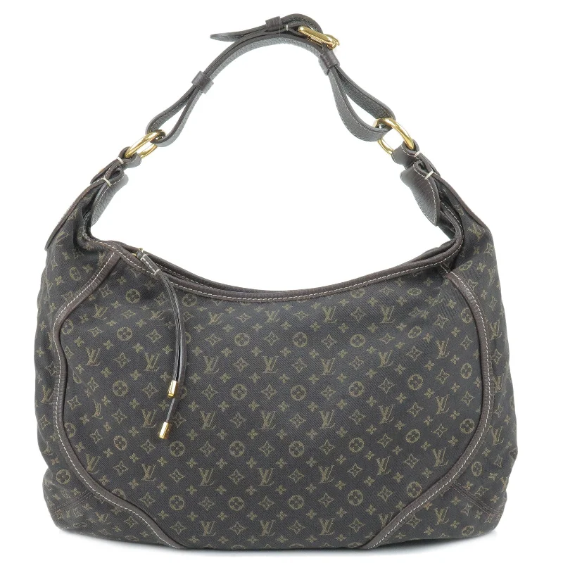 Louis Vuitton Neverfull bags with large capacity for everyday essentialsLouis Vuitton Monogram Minilin Manon MM Shoulder Bag Ebene M95619