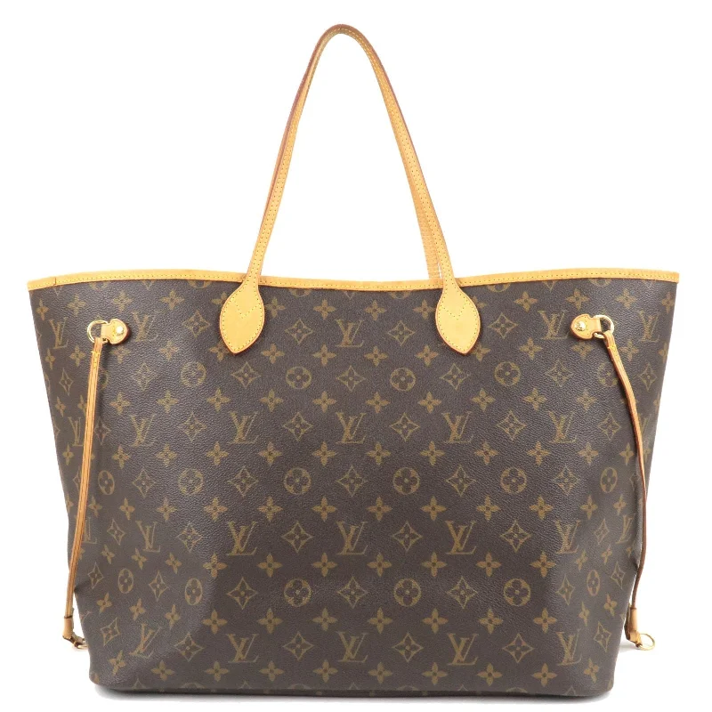 Ladies Louis Vuitton handbags with a detachable coin purse insideLouis Vuitton Monogram Neverfull GM Tote Bag Hand Bag M40157