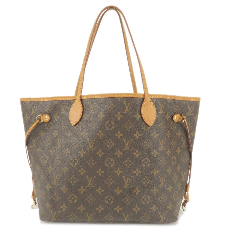 Louis Vuitton bags with a detachable mobile phone holder for convenienceLouis Vuitton Monogram Neverfull MM Tote Bag Hand Bag M40156