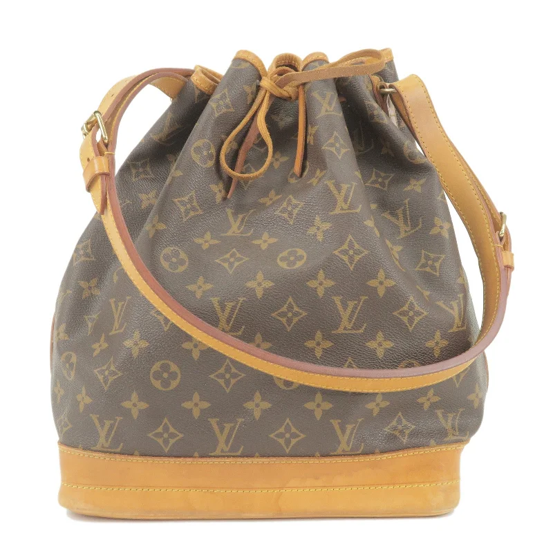 Louis Vuitton Alma bags with a detachable shoulder strap for versatilityLouis Vuitton Monogram Noe Shoulder Bag Hand Bag M42224