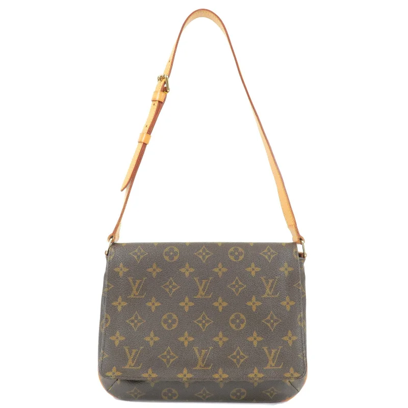 Louis Vuitton crossbody bags with a woven leather strap for textureLouis Vuitton Monogram Musette Tango Short Shoulder Bag M51257