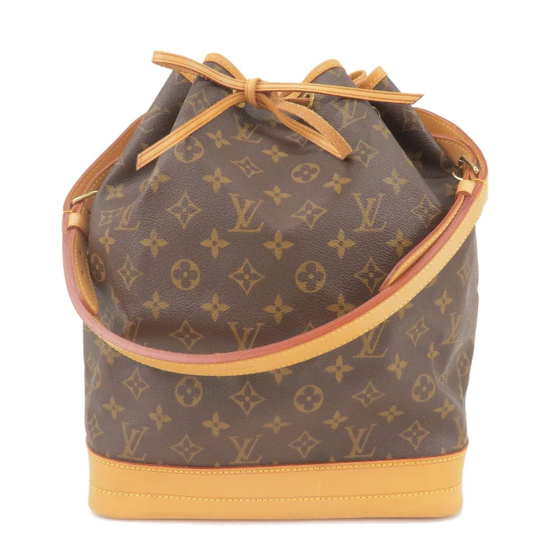 Louis Vuitton backpacks with a multi - pocket organization for functionalityLouis Vuitton Monogram Noe Shoulder Bag Hand Bag M42224