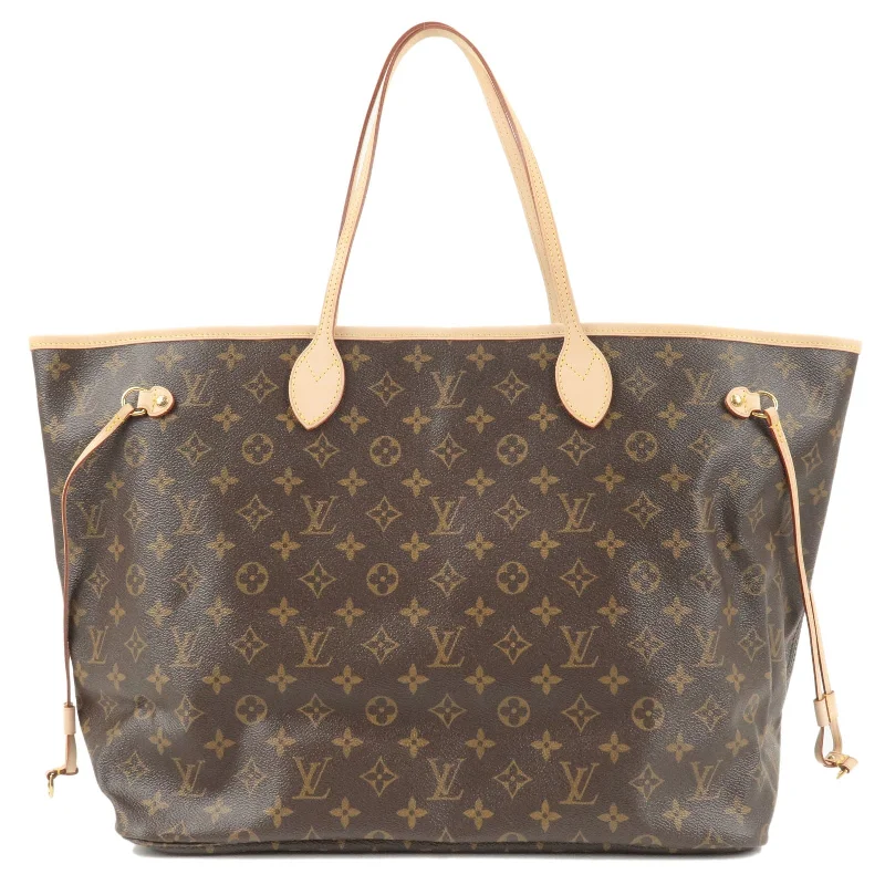 Louis Vuitton crossbody bags with a woven leather strap for textureLouis Vuitton Monogram Neverfull GM Tote Bag M40157