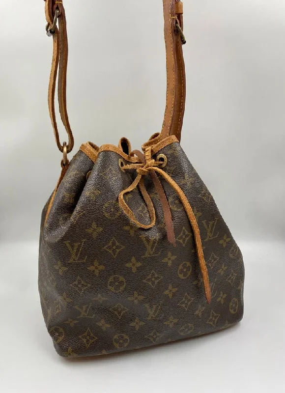 Louis Vuitton backpacks with a padded laptop compartment for travelLouis Vuitton Petit Noé Bag