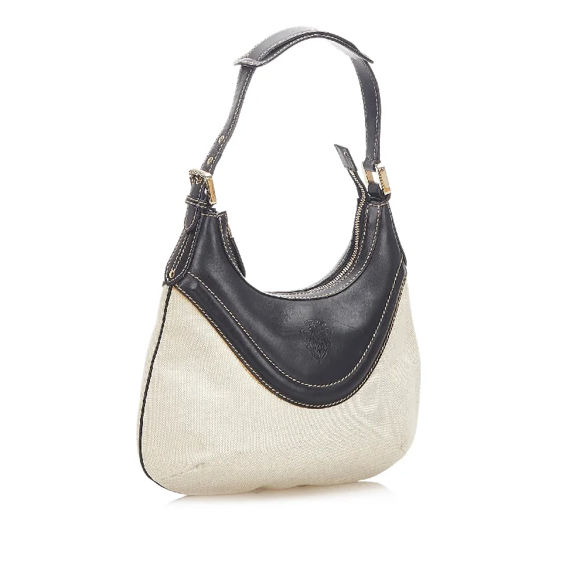 Ladies Gucci Dionysus bags with a chain - link shoulder strapGucci Crest Canvas Hobo Bag (18077)