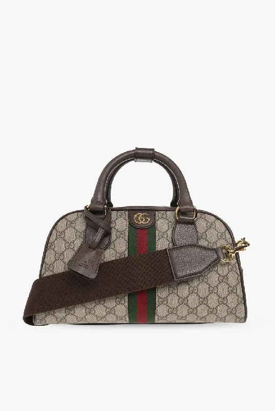 Gucci handbags for women with a beaded trimGUCCI ’OPHIDIA MEDIUM’ SHOULDER BAG