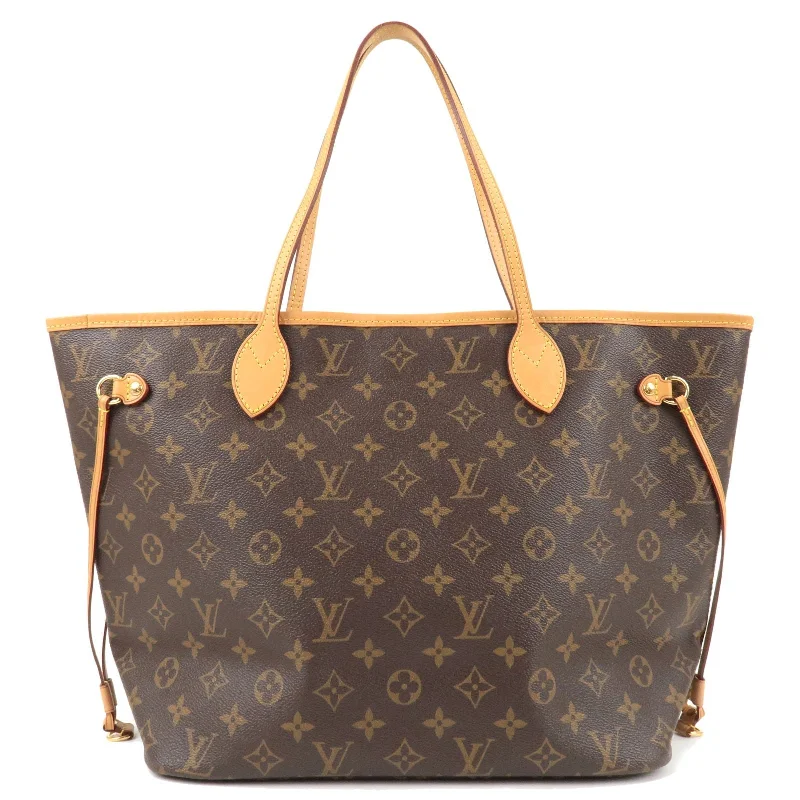 Louis Vuitton tote bags with a water - resistant coating for outdoor useLouis Vuitton Monogram Neverfull MM Tote Bag Pivoine M41178