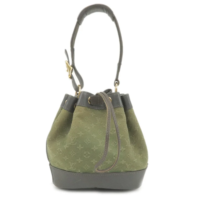 Small - sized Louis Vuitton Pochette Metis bags for a compact carryLouis Vuitton Monogram Mini Noelie Shoulder Bag Khaki M92688