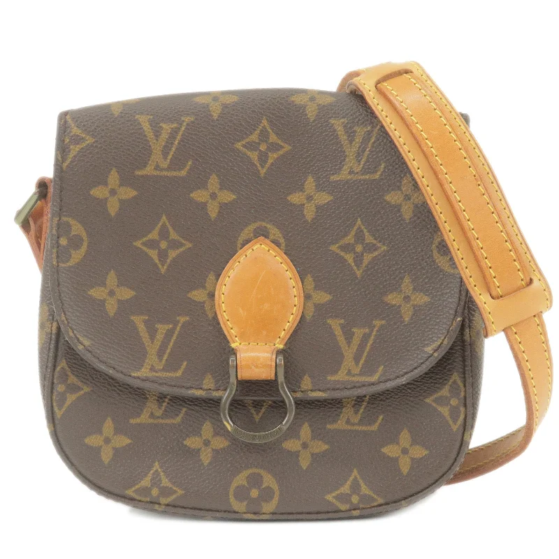 Louis Vuitton crossbody bags with a keychain holder for practicalityLouis Vuitton Monogram Mini Saint Cloud PM Shoulder Bag M51244