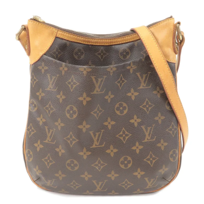 Louis Vuitton crossbody bags with a woven leather strap for textureLouis Vuitton Monogram Odeon PM Shoulder Bag Crossbody Bag M56390