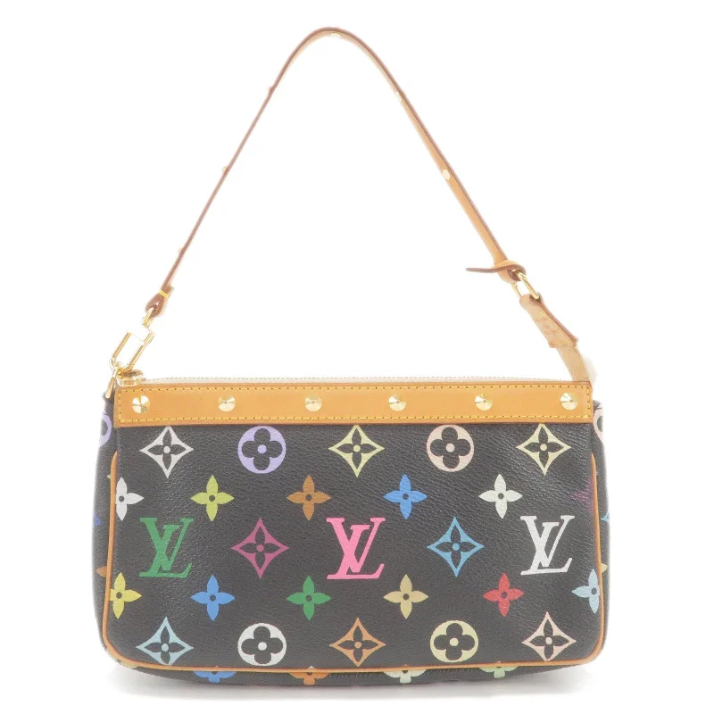 Louis Vuitton tote bags with a spacious interior and multiple pocketsLouis Vuitton Monogram Multi Color Pochette Accessoires M92648