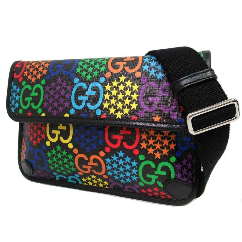 Women Gucci bags with interlocking G hardware for a classic lookGUCCI GG SUPREME MONOGRAM PSYCHEDELIC BELT BAG