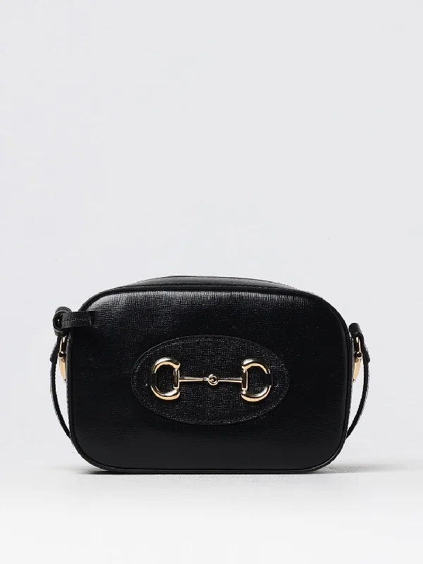 Women Gucci bags with a zip - around closure for securityGucci Mini Bag Woman Black Women