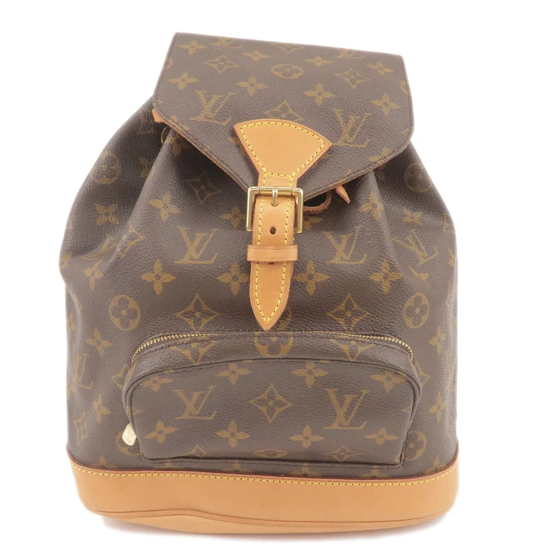 Louis Vuitton Alma bags with a detachable shoulder strap for versatilityLouis Vuitton Monogram Montsouris MM Back Pack Bag M51136