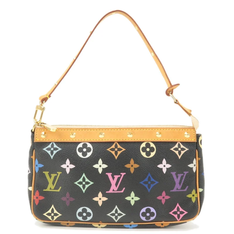 Louis Vuitton backpacks with a sleek, minimalist design for styleLouis Vuitton Monogram Multi Color Pochette Accessoires M92648