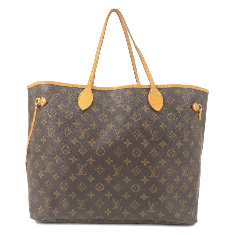 Ladies Louis Vuitton Petite Malle bags with a star - shaped charm for cutenessLouis Vuitton Monogram Neverfull GM Tote Bag M40157