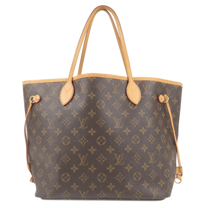 Louis Vuitton Alma bags with a detachable shoulder strap for versatilityLouis Vuitton Monogram Neverfull MM Tote Bag Brown M40156